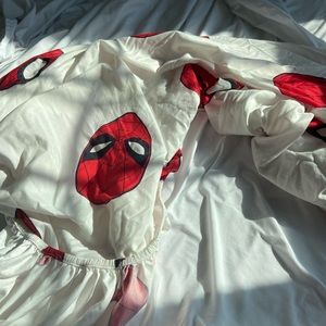 Boys Spiderman Twin Bed Set with Throw Blanket